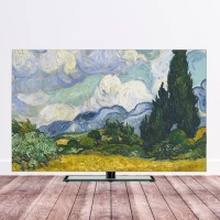 TV Cover Dust Cover Van Gogh Oil Painting Patterns 24 Inch 43 Inch 55 Inch 65 Inch 70 inch 85 inch LCD TV Dust Cover Multi-size