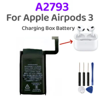 New A2793 Replacement Battery For Apple Airpods 3 Bluetooth Earphone Compartment Charging Case + Free Tools
