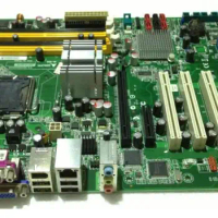 100% OK Original Embedded IPC Mainboard M-302 Q965 ATX Industrial Motherboard 5*PCI 4*COM IEEE1394A With LGA775 CPU RAM
