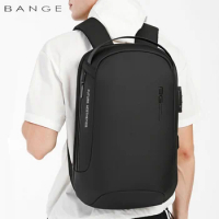 Bange New Simple Men's Business backpack casual anti-theft backpack sports car factory backpack