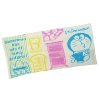 哆啦A夢 道具 毛巾 枕頭套 (34×64cm) 小叮噹 日貨 正版授權J00012896