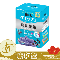 味覺糖 - 日本製 UHA 鐵&葉酸味覺糖 (1盒220粒)(平行進口)