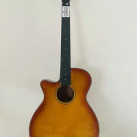 Original and Genuine Ibanez Acoustic Guitar Unfinished Left Hand Rosewood Fingerboard No Frets for DIY Authorised