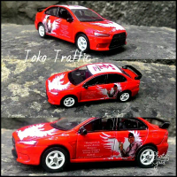 Diecast mitsubishi lancer evo 10 custom Hut RI