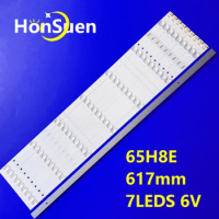 10PCS LED Backlight Strips 7LEDs For HISENSE 65H8E 65H8608 LB65066 V0
