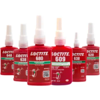 Loctite 680 glue anaerobic adhesive cylindrical retaining adhesive high temperature bearing metal sealing glue