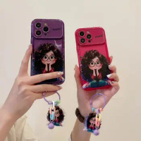 Curly haired girl suitable for Apple 12 iPhone 12 Pro cartoon 12 promax anime new female internet celebrity hot selling model