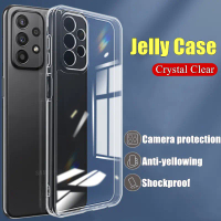 Sarung Silikon Lutsinar Lembut, Untuk Samsung Galaxy A32 4G 6.4 inci SM-A325F A325M A325N, Perlindun