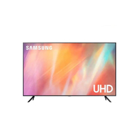 Smart 4K Crystal UHD TV ขนาด 55 นิ้ว รุ่น UA55AU7700KXXT+one remote - Black