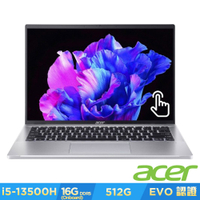 Acer 宏碁 Swift Go SFG14-71T-55QB 14吋觸控輕薄筆電(i5-13500H/16GB/512GB/Win11)｜EVO認證