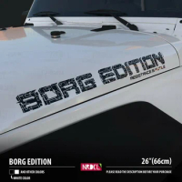 For 2x BORG EDITION Star Trek Decal Car Vinyl Sticker