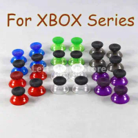 300PCS Mushroom Cover Transparent Color For Microsoft XBox One Series X S Controller 3d Analog Thumb Sticks Grip Joystick Cap