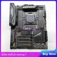 X299 AORUS Gaming 7 For Gigabyte Motherboard DDR4 LGA2066 ATX 256GB Support X-Series Processors