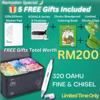 Hot Sale Ohuhu Oahu Series Fine And Chisel Art Marker Duel Tipped Sketch Markers Art Anime