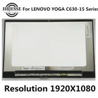 Original 15.6'' laptop LCD screen with touch screen assembly replacement for LENOVO YOGA C630-15 Chromebook 1920*1080