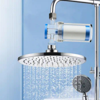 1PC Purifier Output Universal Shower Filter PP Cotton Shower Strainer Faucet Water Heater Purification Kitchen Bathroom Fittings