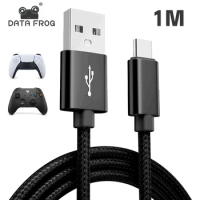 DATA FROG 1M Charging Cable For Sony Playstation5 10FT High Speed USB Type C Data Charging Cable for Xbox Series/Phone
