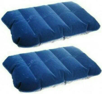 bantal angin tiup untuk camping , travelling