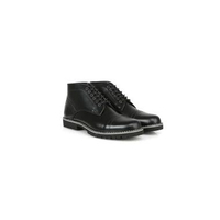 Sepatu Boots Kulit Asli - VIGOS Dexter Black 45
