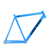 Aluminum alloy Fixed Gear bike Frame Single speed Fixie Bike Frame 48 52 56 60cm