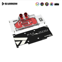 Barrow GPU Block For VGA GALAX/GAINWARD RTX 3090/3080 Ti Graphics card Cooler, 5V ARGB 3PIN AURA SYNC