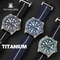 Tactical Frog Titanium Watch FX-Diving 42mm NH35 Automatic Mechanical Movement Sapphire BGW9 Luminous 200M Dive Men Wristwatch
