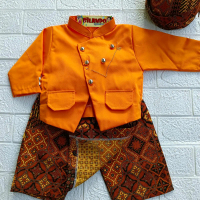 beskap bayi lucu//beskap anak murah// baju tedak siten