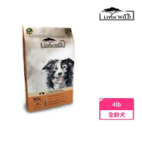 【Livin Wild 野宴】全齡犬放養無榖配方-放養雞&放養火雞 4lb/1.81kg(狗糧、狗飼料、犬糧)