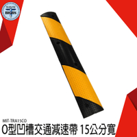 《利器五金》線槽減速帶 橡膠電纜電線護線槽 道路舞臺過線 TRA15CO 交通減速帶 橡膠緩衝墊
