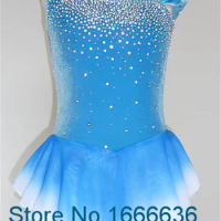 Hot Sales Competition Figure Skating Dress Hot New Brand Skating Dress With Spandex For Girls DR3189