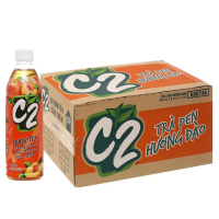 [ Halal ] 6 Bottles C2 Tra Dao - Vietnam Peach Tea  ( 455ml x 6 bottles )