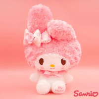 30cm Sanrio Rose My Melody Cartoon Anime Kawaii Stuffed Animals Soft Plush Doll Companion Toys Children's Birthday Gift