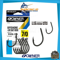 OWNER OFFSHORE BAIT HOOK 5129 HOOK PANCING KAIL MADE IN #2