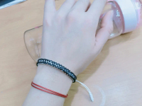 Gelang Tangan Simpul Lover's Gelang kreativ knot LV1 Tali simpul Love fashion pria Wanita