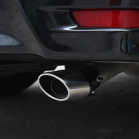 Hot Universal Car Exhaust Muffler Rear Tail Throat Accessories For Lexus RX300 RX330 RX350 IS250 LX570 is200 is300 ls400 CT DS