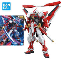 Bandai Genuine Gundam Model Kit Anime MG 1/100 Astray Red Frame Gundam Astray Action Figures Collectible Toys Gifts for Kids