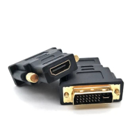 HDMI public to DVI female adapter computer connected to TV monitor 24+1 high-definition video host conversion cable