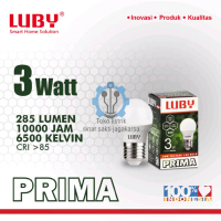 LUBY Lampu LED Prima 3watt