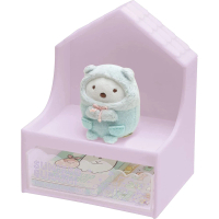 【San-X】角落生物 睡衣系列 房屋造型收納盒禮物組 大白熊(角落小夥伴)