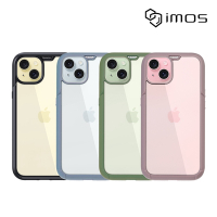iMos iPhone 15 6.1吋 Ｍ系列 軍規認證雙料防震保護殼(4色)
