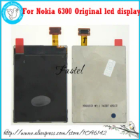 HKFASTEL For Nokia 6300 Replacement Parts Repair ORIGINAL Mobile Phone LCD Display Screen+ Free Tool