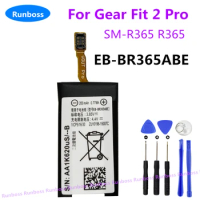 Runboss EB-BR365ABE 200mAh New High Quality Battery For Samsung Gear Fit 2 Pro SM-R365 R365 Replacement Watch Batteries