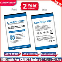LOSONCOER 5000mAh Battery For CUBOT Note 20 / Note 20 Pro Mobile Phone ~In Stock