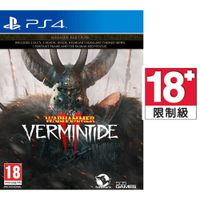 PS4 遊戲片 Warhammer Vermintide 2 Deluxe戰鎚 末世鼠疫2 豪華版 英文字幕 限制級