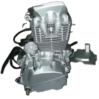 CG125 Engine Assy Motor Single Cylinder Air-cooled Four Stroke Electrical/Manual Starter Tachometer