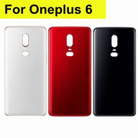 6.28" For Oneplus 6 Back Battery Glass Cover for One Plus 6 Back Housing Rear Door Case Back Panel for Oneplus 6 Battery Cover