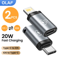 Elough Lightning Female To USB C Male Cable Converter Carplay Type-C Phone Charger Adapter for IPhone 15 Pro Max Samsung
