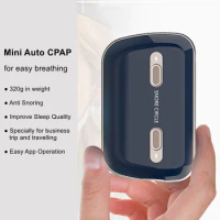 Mini Bluetooth Auto CPAP APAP Portable Respirator Ventilator Anti Snoring Sleep Apnea OSA Sleep Aid With Free Mask and Hose