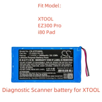 Li-Polymer Diagnostic Scanner battery for XTOOL.7.4V,3800mAh,EZ300 Pro i80 Pad PL6065100-2S