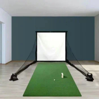Golf simulator Golf cage for multiple sports, Golf simulator